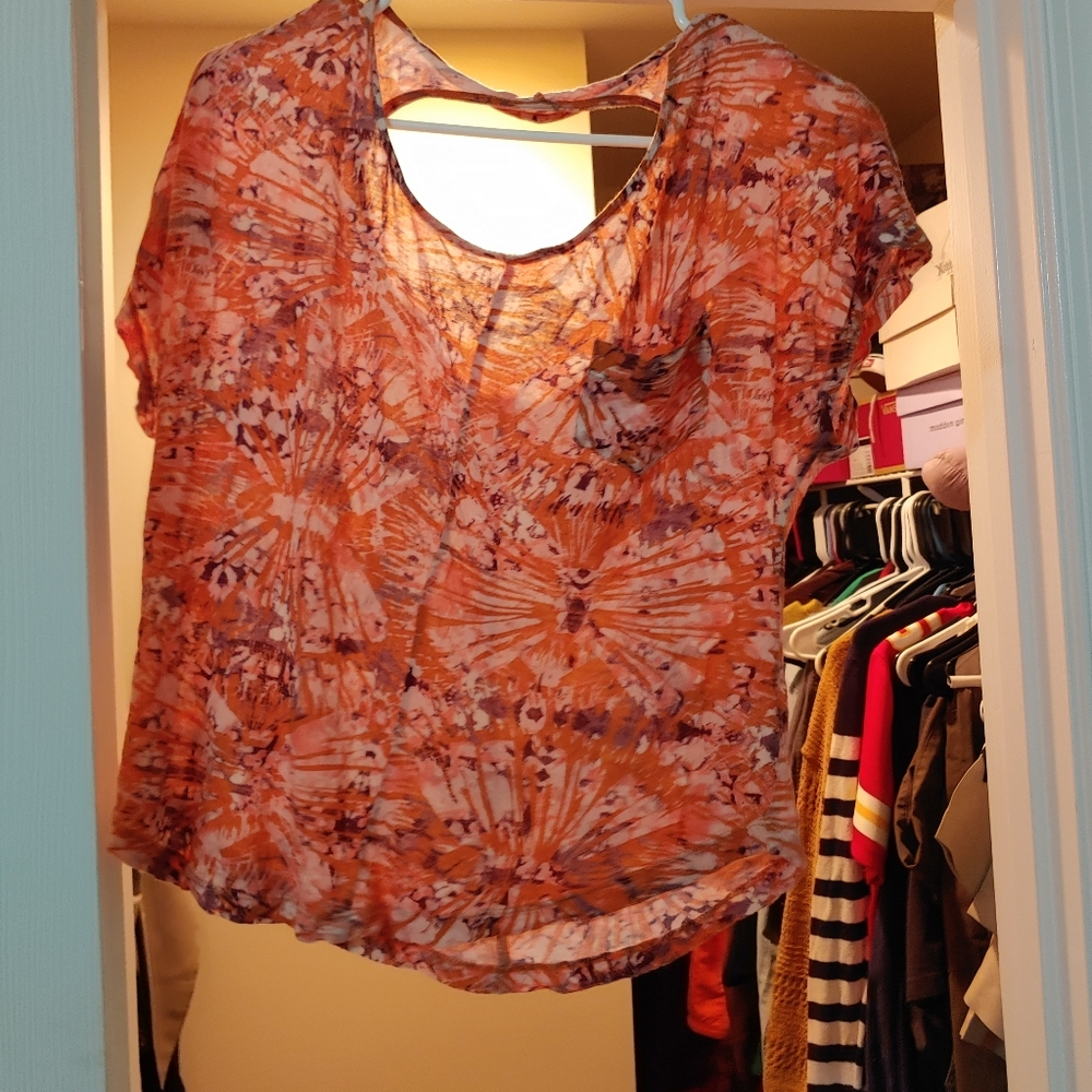 Multicolor short sleeve shirt from Pacsun